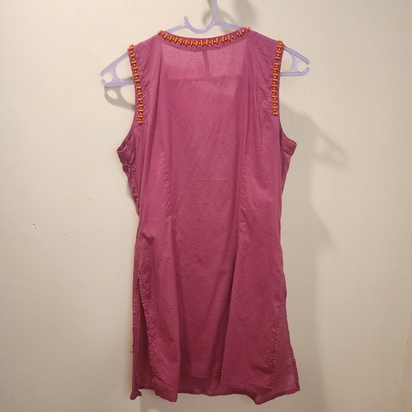 KAY CELINE  Pink 100% Cotton sleeves tunic Top size Small - Picture 9 of 14